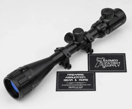 CVLife 6-24x50 illuminated rifle scope