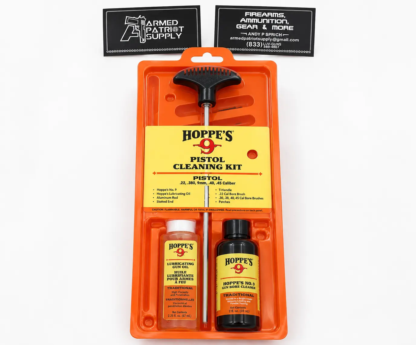 Hoppe’s Pistol Cleaning Kit Hoppe’s pistol cleaning kit